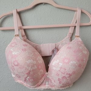 Victoria's Secret 38DDD Pink Bra with Lace